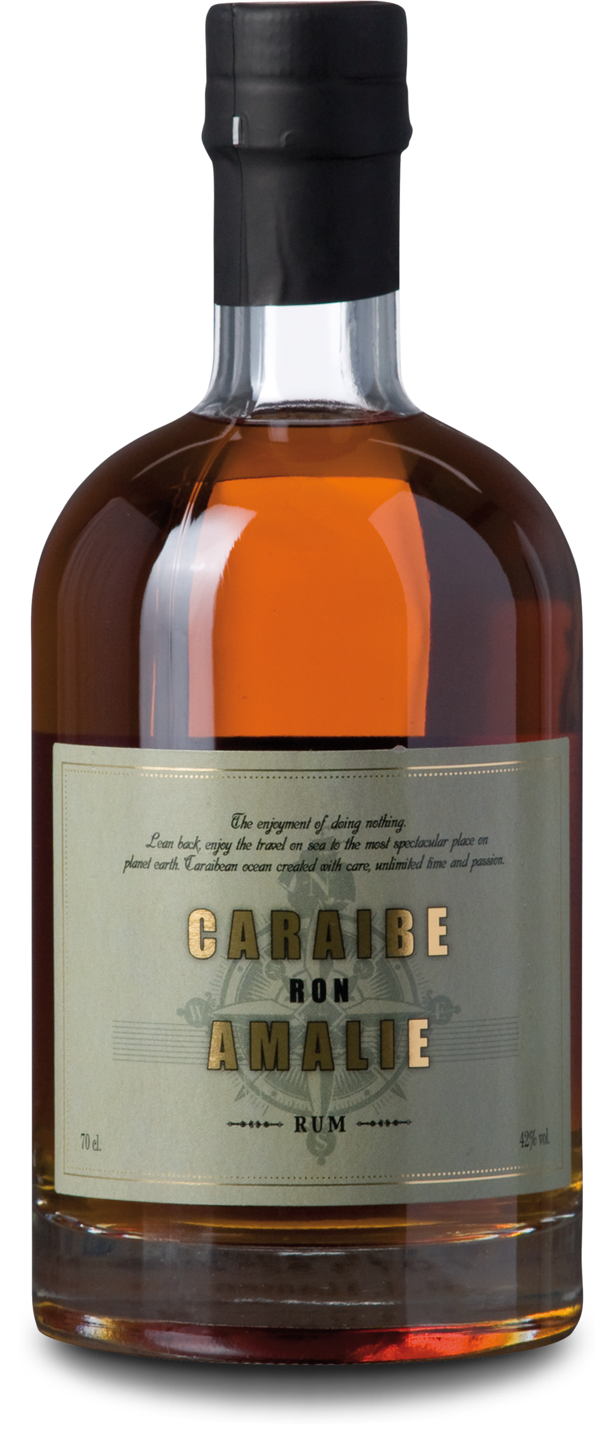 Caraibe Ron Amalie 42%, 70 cl, 1423